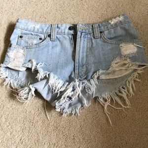 Carmar denim shorts